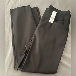 Black pull on dress pants